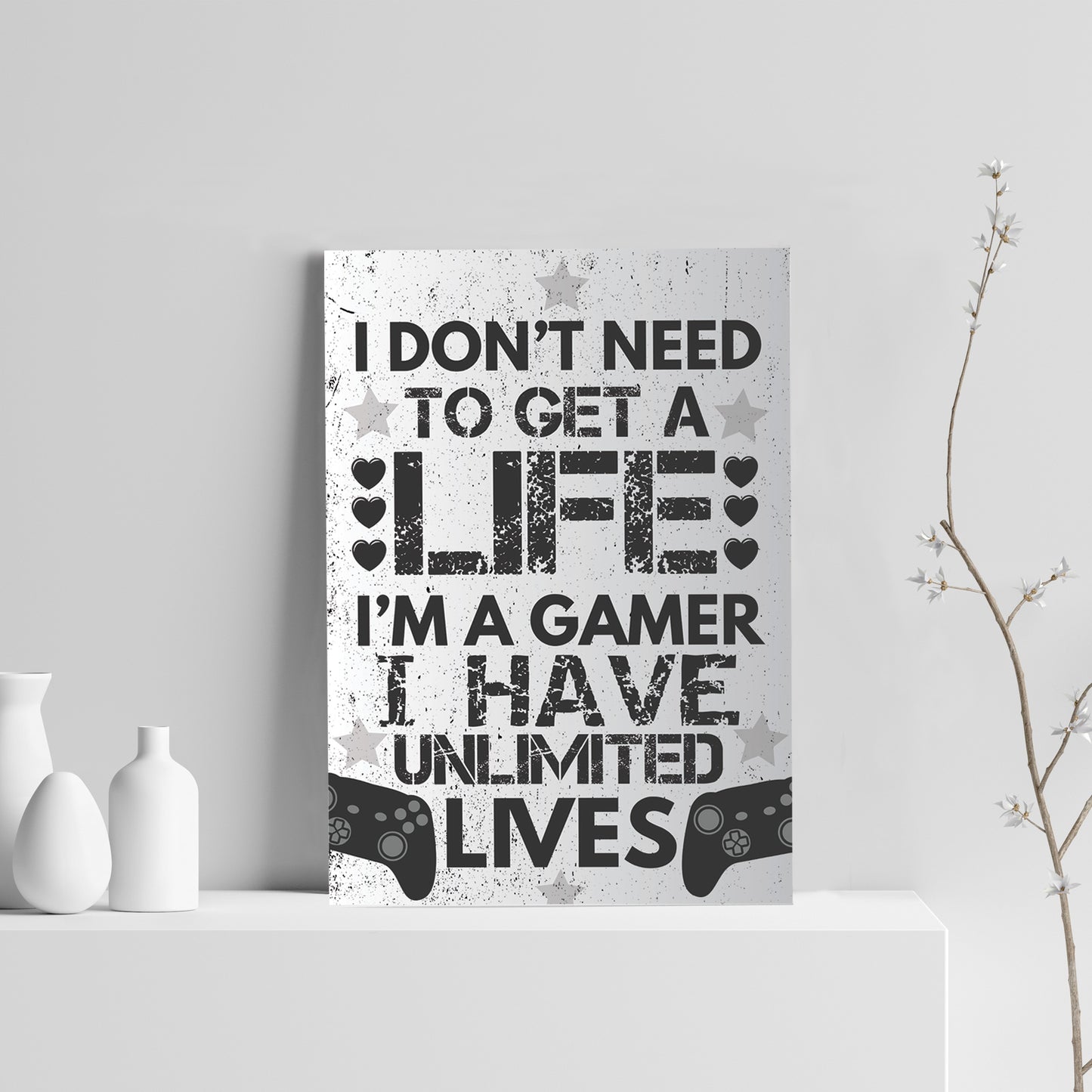Gaming Sign For Wall Funny Gamer Gift For Xbox Fan Boys Bedroom