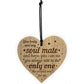 Anniversary Birthday Christmas For SOULMATE Gift Engraved Heart