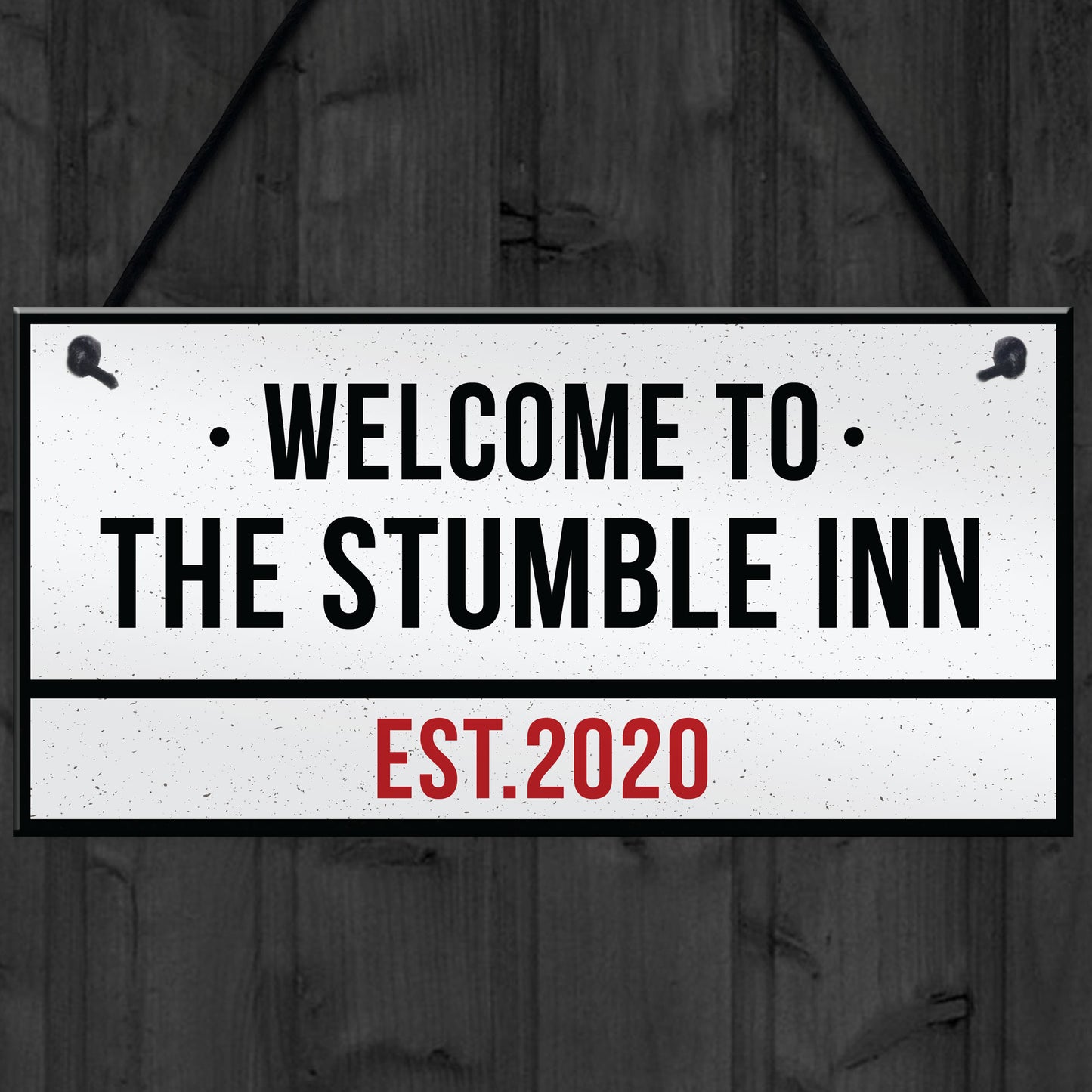 Funny Home Bar Sign Personalised Street Sign For Man Cave Pub