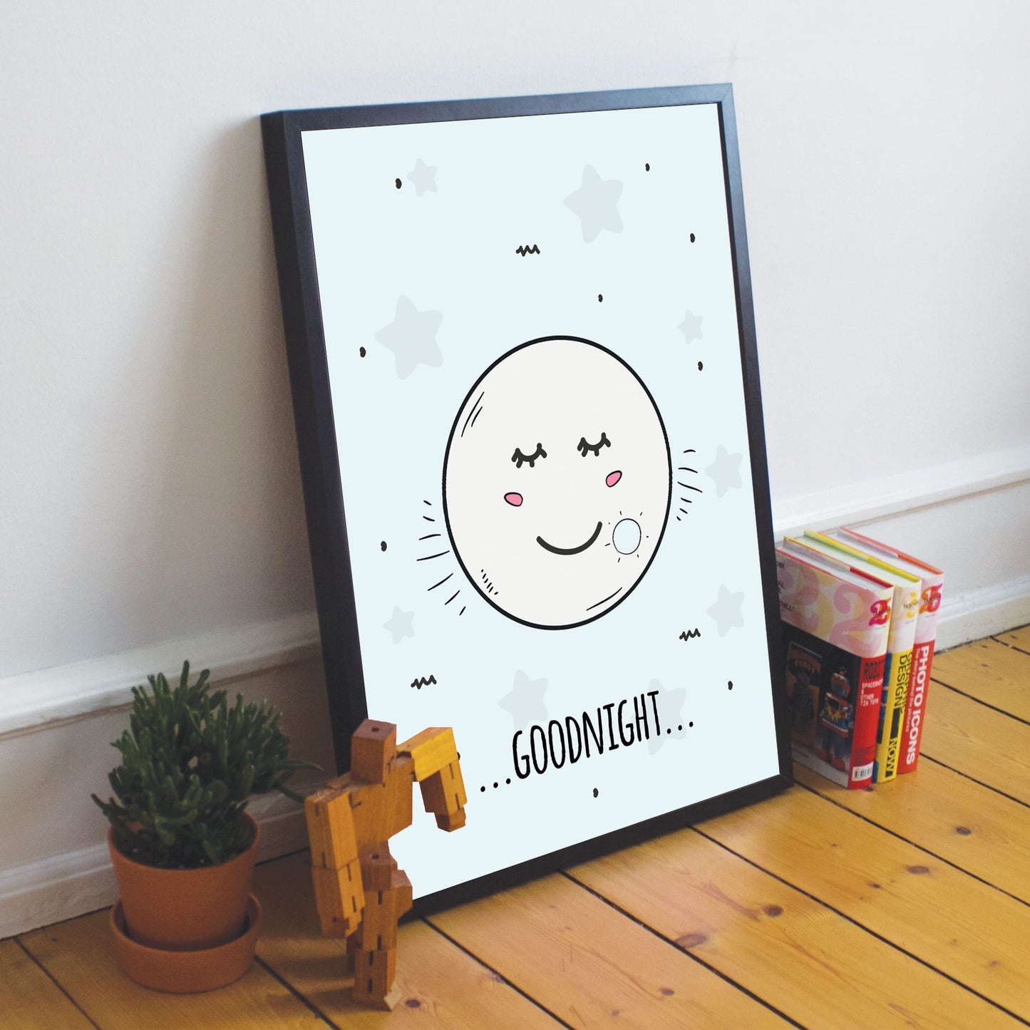 FRAMED Nursery Print For Girl Bedroom Nursery Print For Boy Room