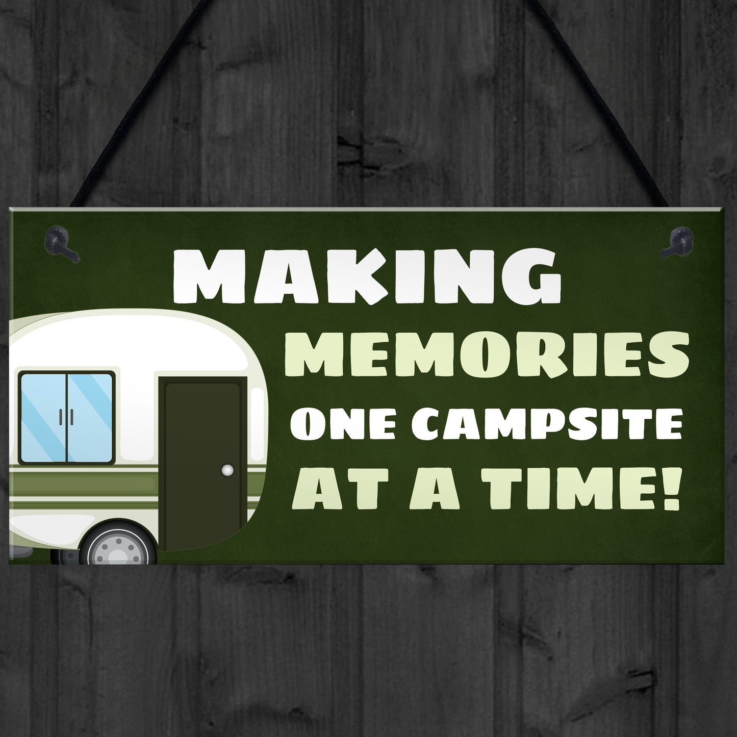 Hanging Caravan Sign Home Decor Gift Caravan Accessories