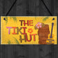 Tiki Hut Hanging Home Bar Pub Kitchen Plaque Alcohol Sign Gift