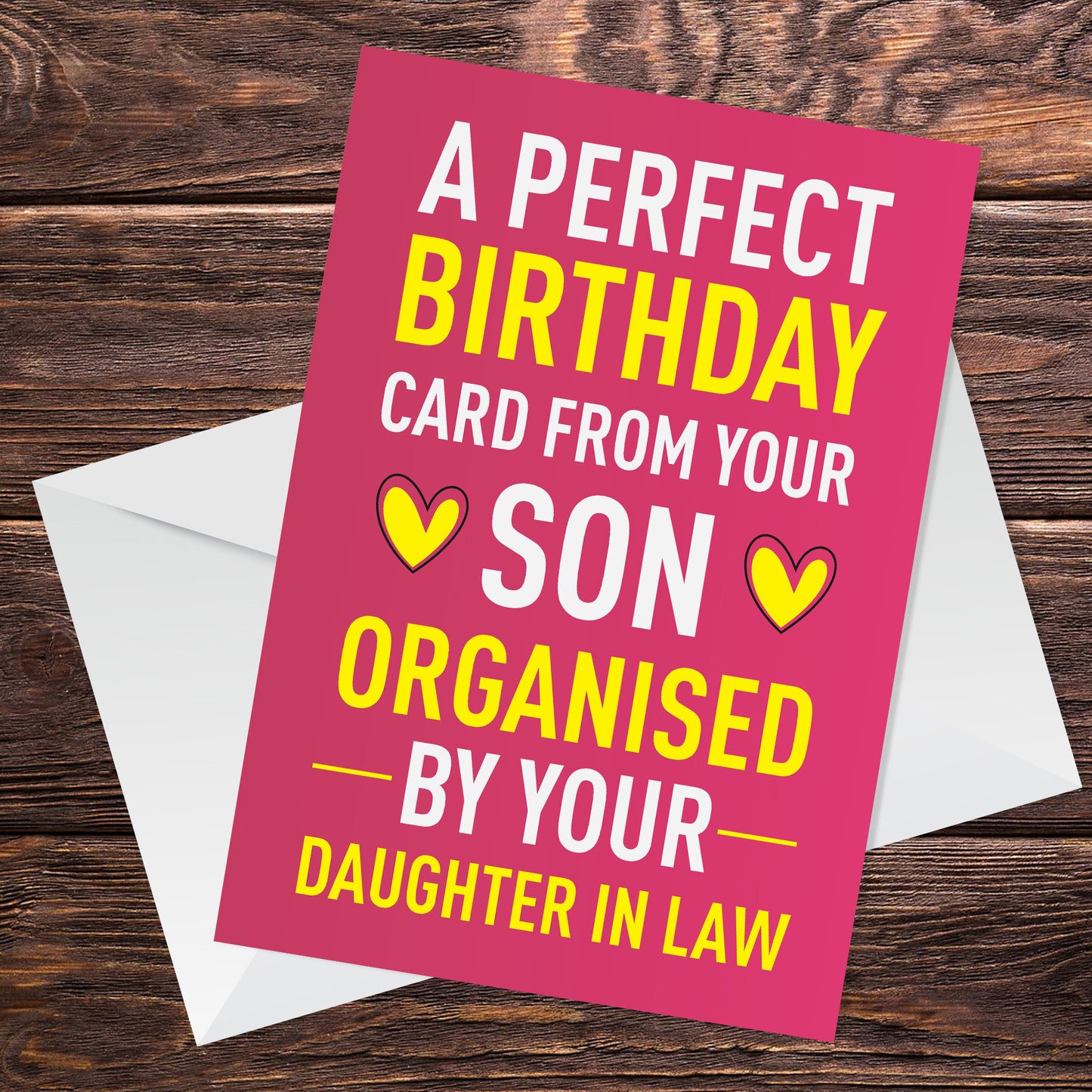 Funny Birthday Card From Son Bought By Daughter In Law Hilarious
