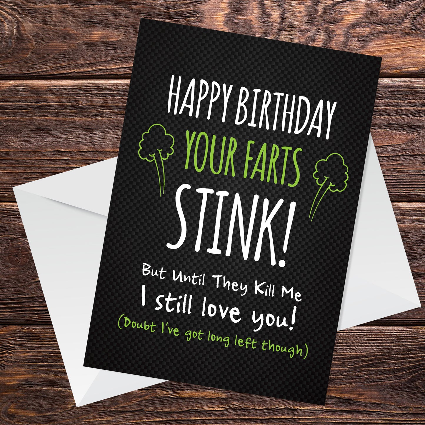 Funny Happy Birthday Card For Him Novelty Card Boyfriend Husband
