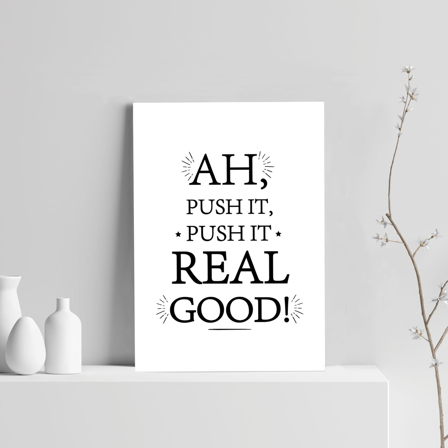 Funny Bathroom Quote Print Novelty Bathroom Toilet Loo Sign Gift