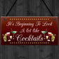 Funny Christmas Sign For Home Bar Man Cave Bar Sign Alcohol Gift