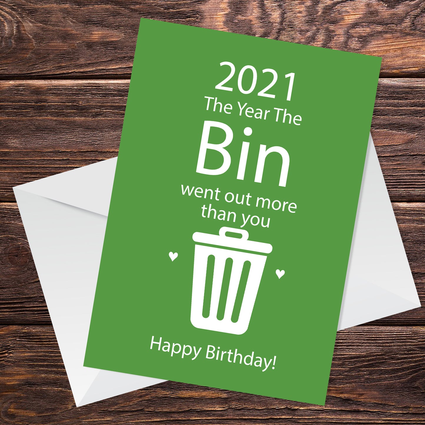 Funny Birthday Card For Men Women 2021 Lockdown Design Card