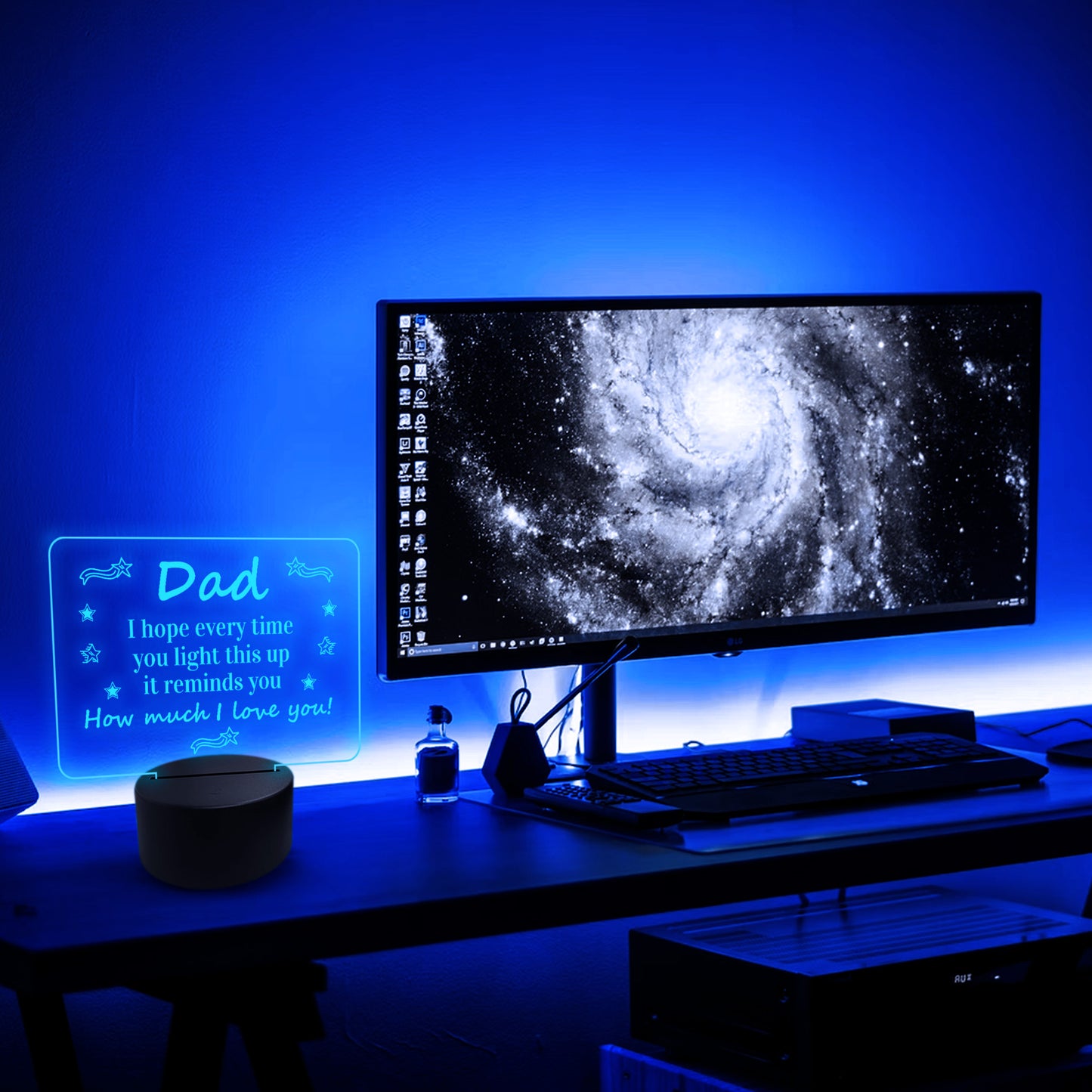 Dad Gifts For Birthday Fathers Day Acrylic Light Dad Gifts
