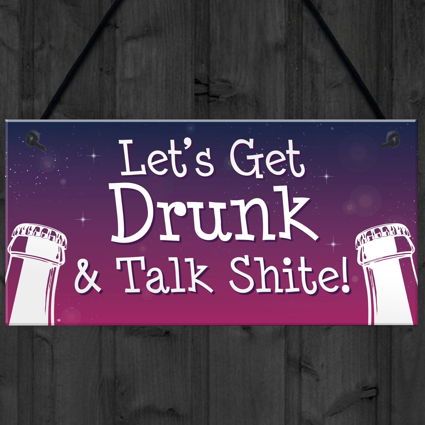 Funny Bar Sign For Garden Home Bar ManCave Alcohol Beer Gin Gift