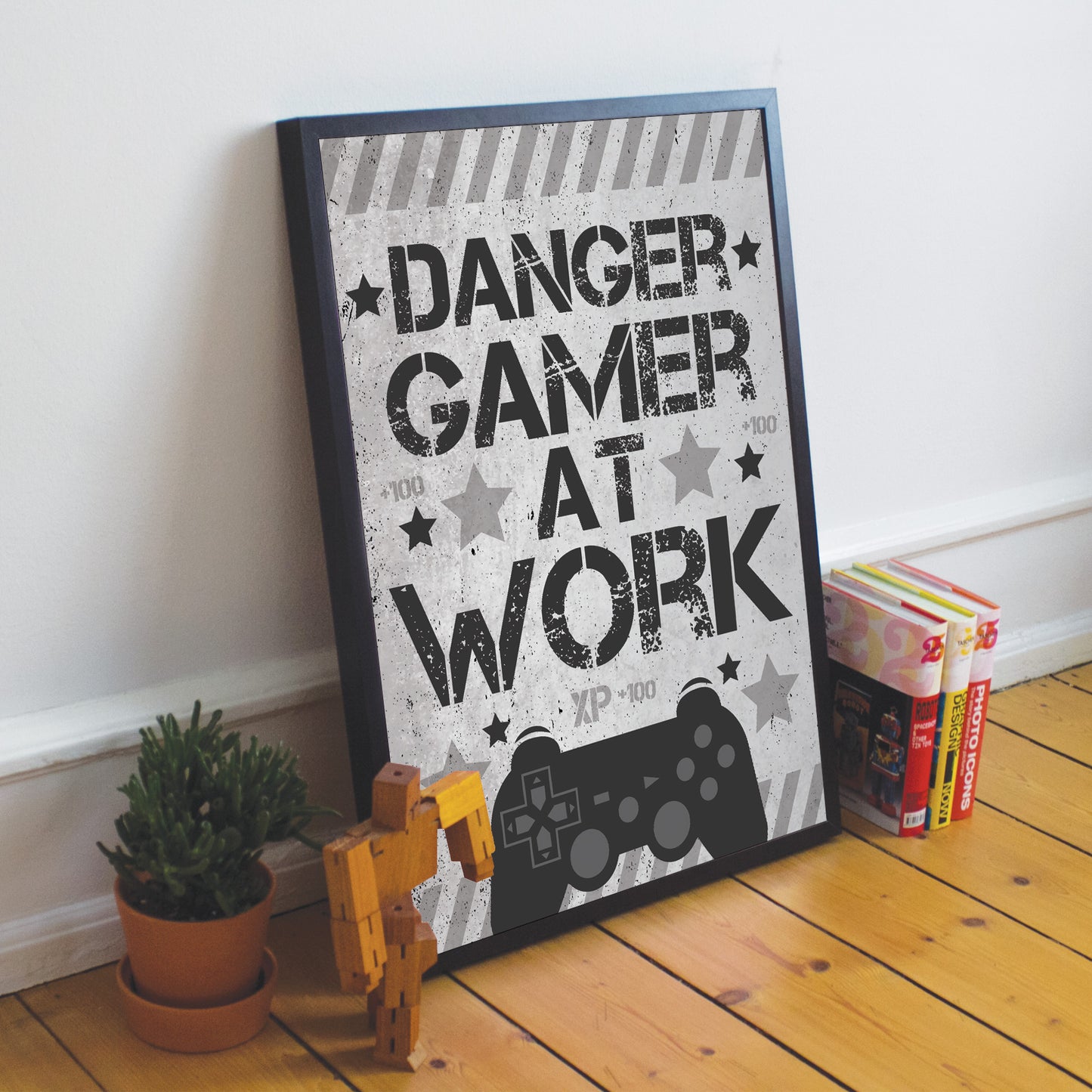 Gaming Room Sign PC Gaming Sign For Wall Boys Bedroom Wall Art