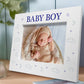 Baby Keepsake New Baby Photo Frame BABY BOY Baby Shower Gifts