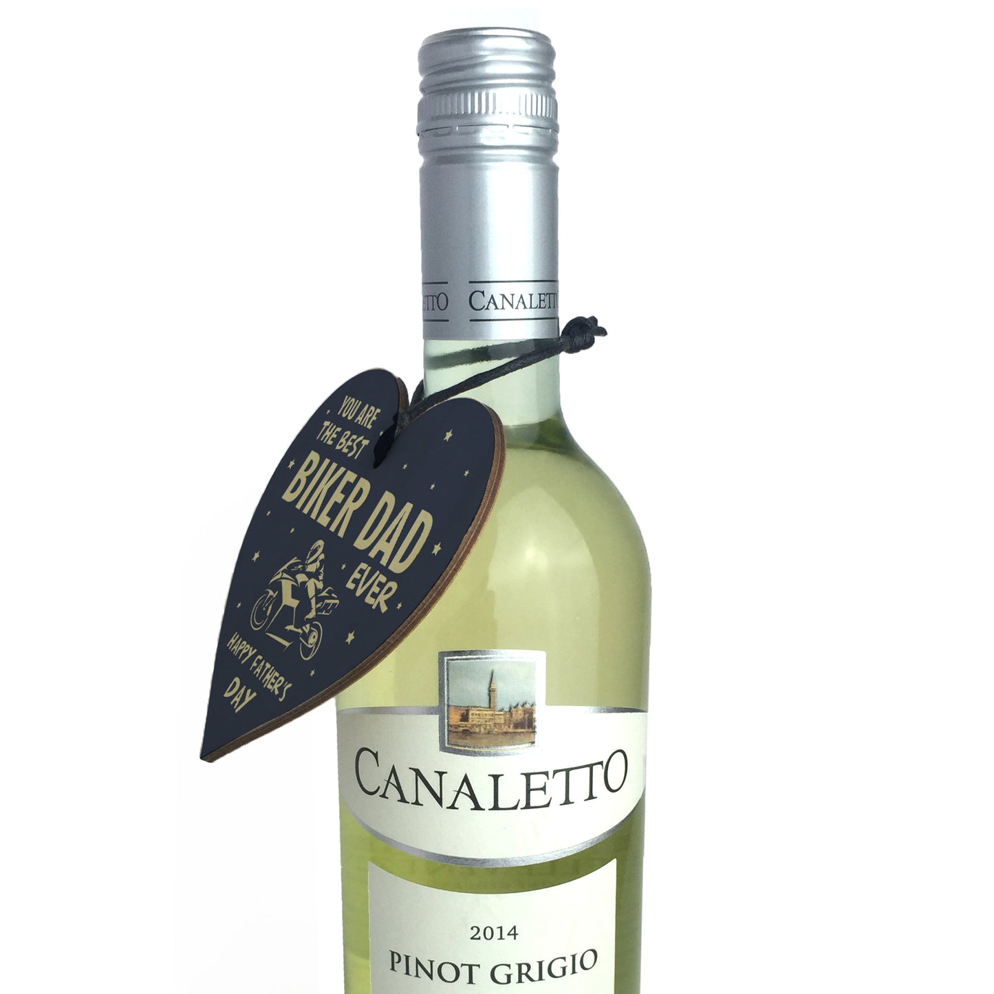 Motorbike Biker Bike Gift Fathers Day Gift for Dad Daddy Heart