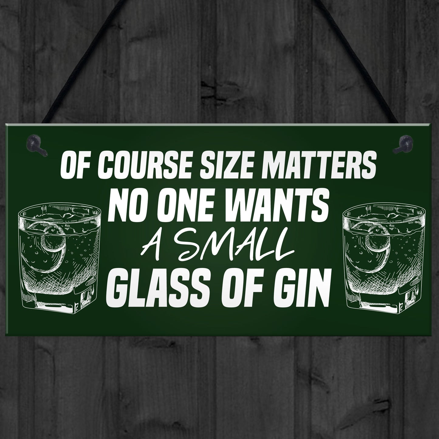 Funny Gin Sign Gifts For Her Novelty Home Bar Man Cave Alcohol