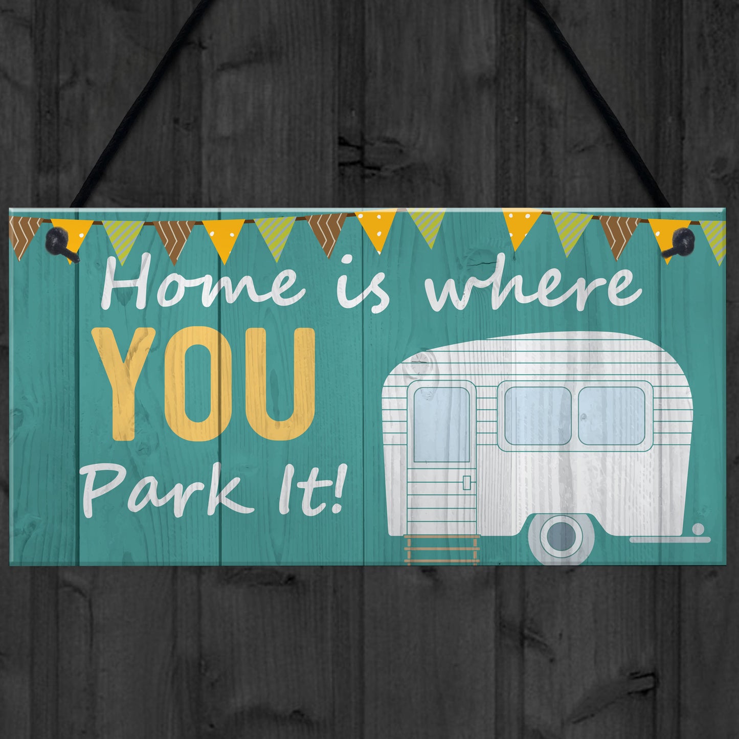 Caravan Accessories Hanging Wall Door Sign Caravan Sign Decor