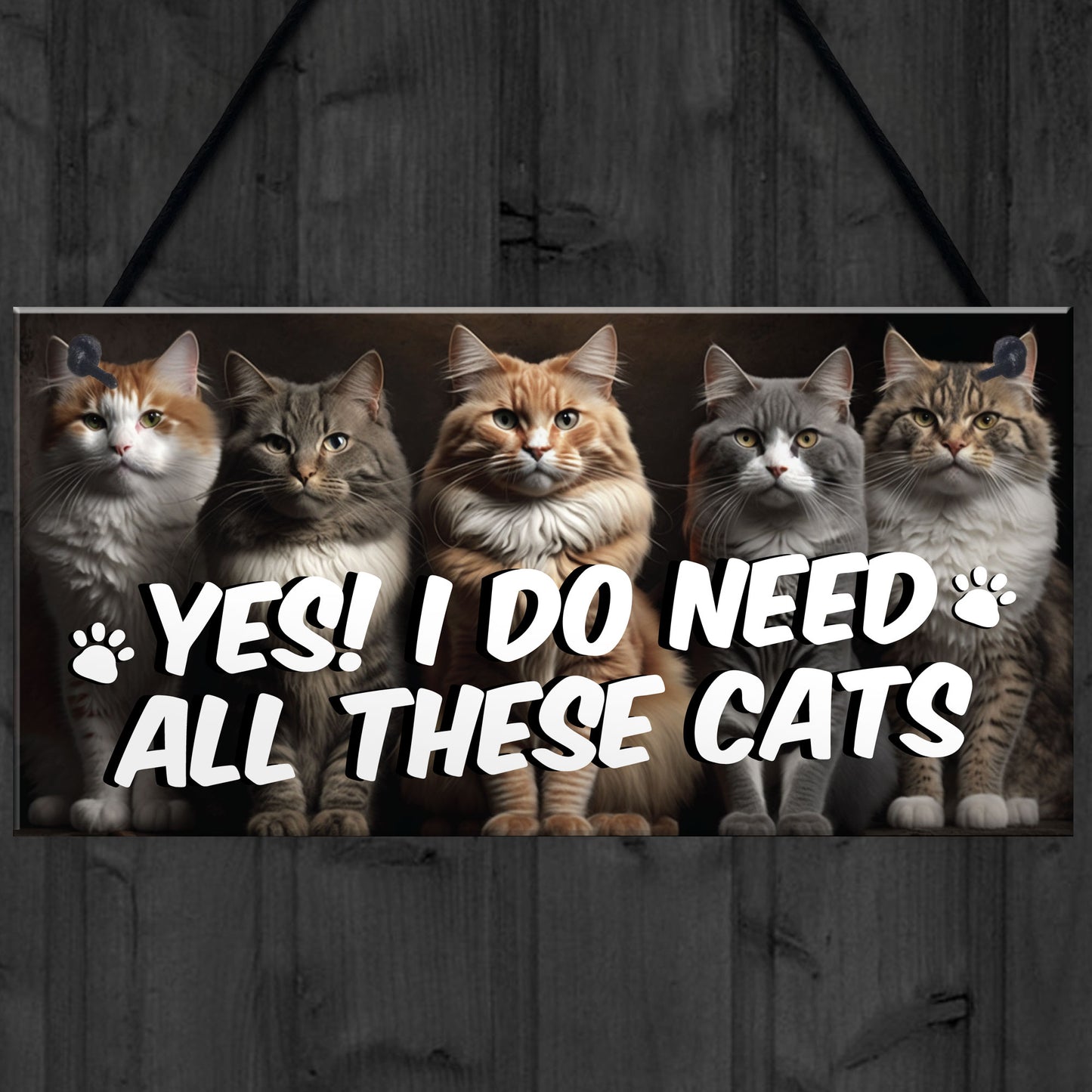 Funny Cat Gift For Cat Lovers Gift For Women NEED ALL THESE CATS