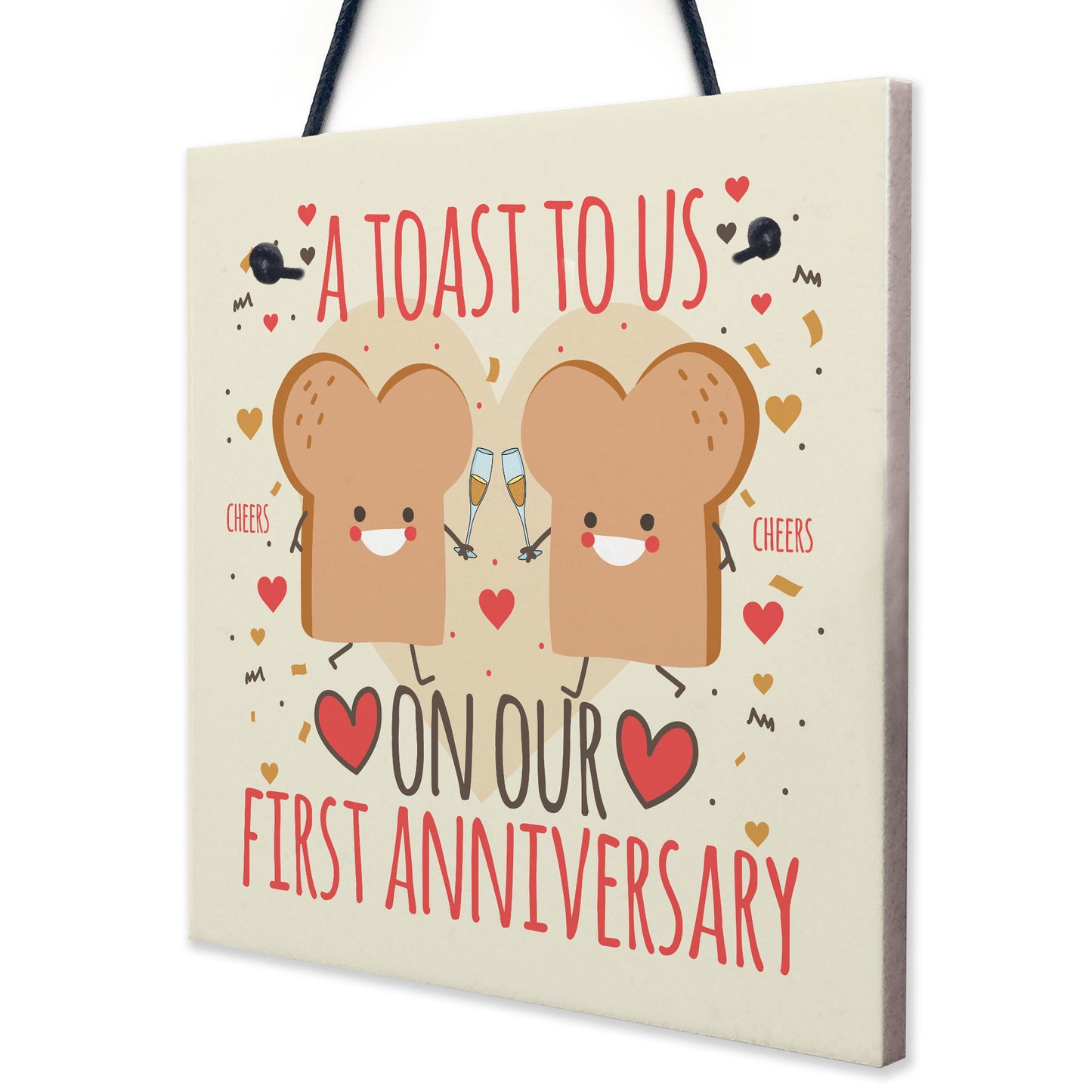 Funny Joke Anniversary Card For Him Her First Anniversary Gifts