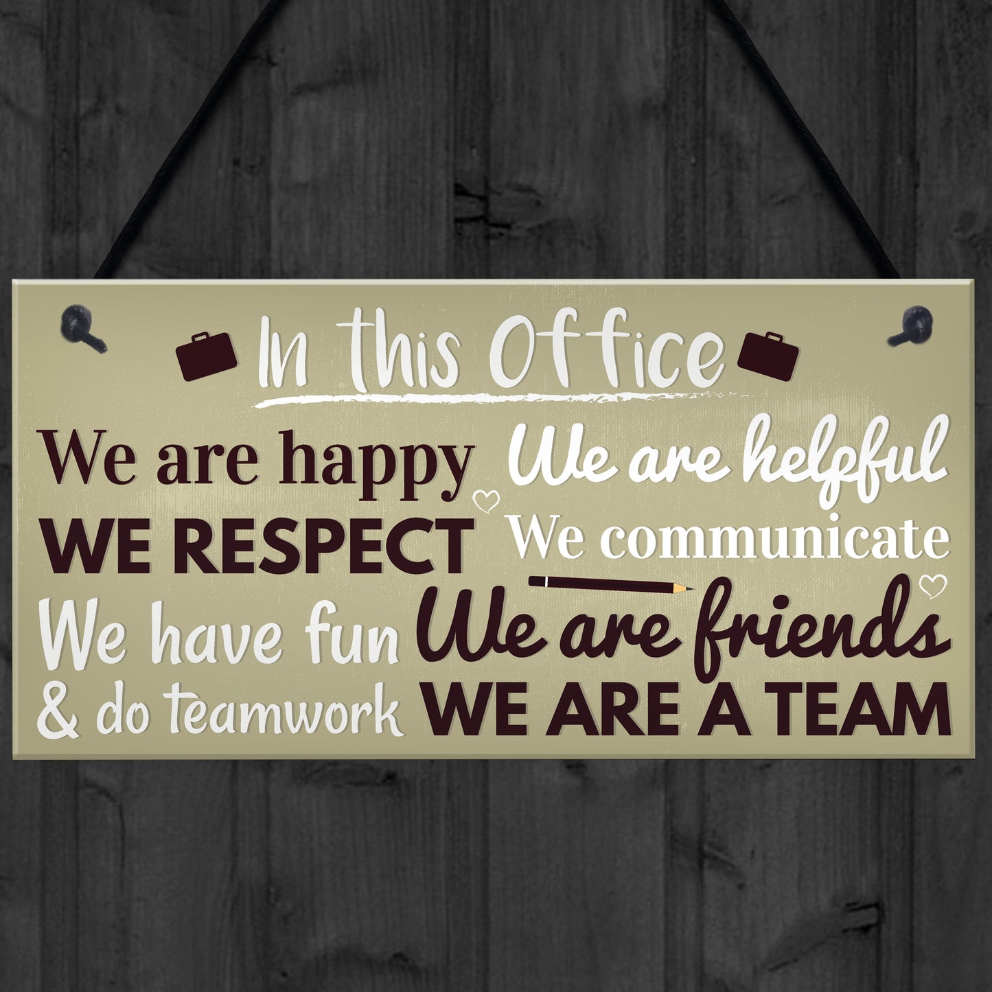 Office Funny Gift For Colleague Hanging Wall Plaques Doors Sign