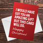Funny Christmas Card For Mum Dad Sister Brother Uncle Joke Card