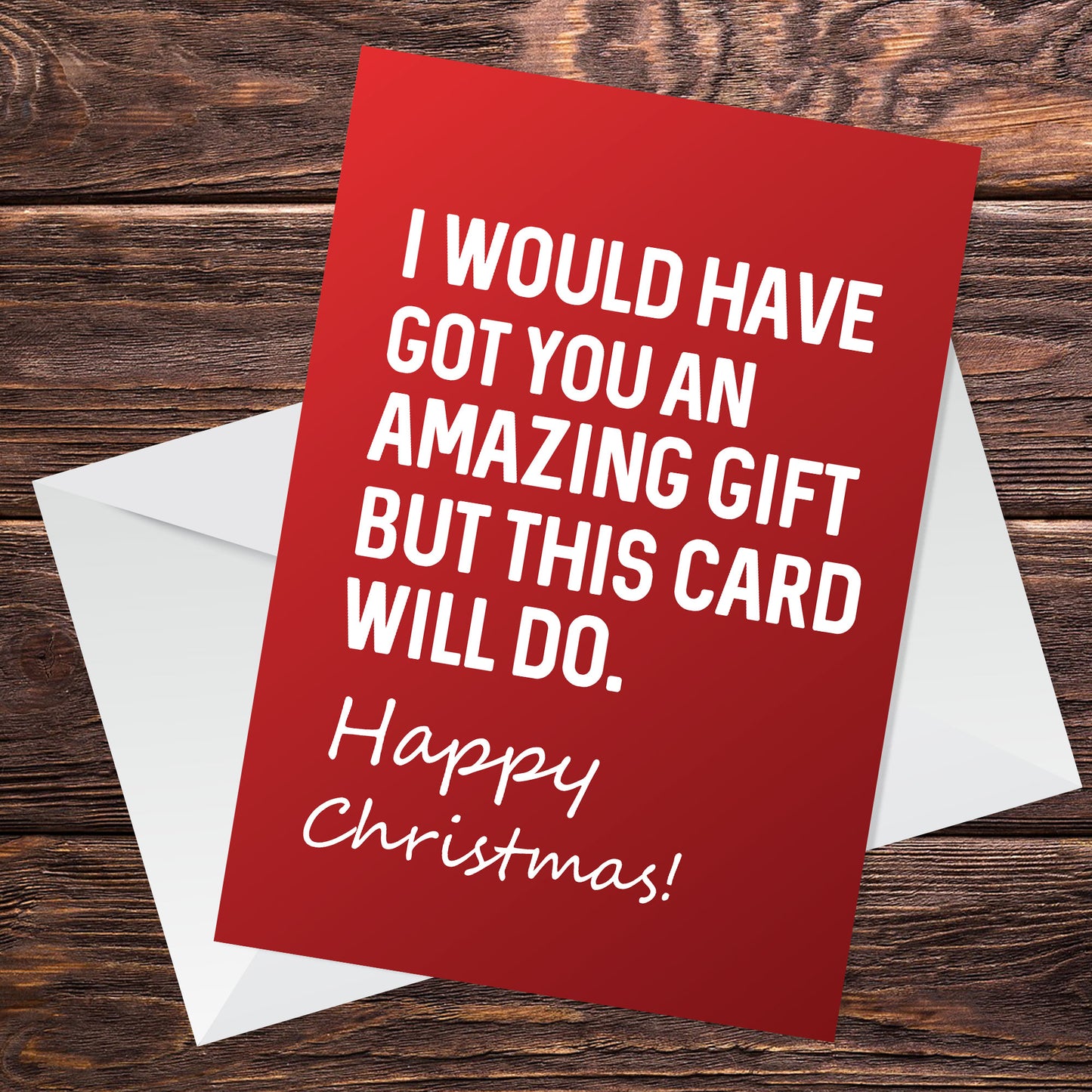 Funny Christmas Card For Mum Dad Sister Brother Uncle Joke Card