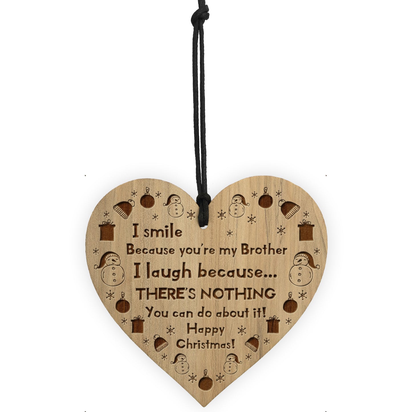 Joke Brother Gifts Funny Christmas Gift For Brother Engraved