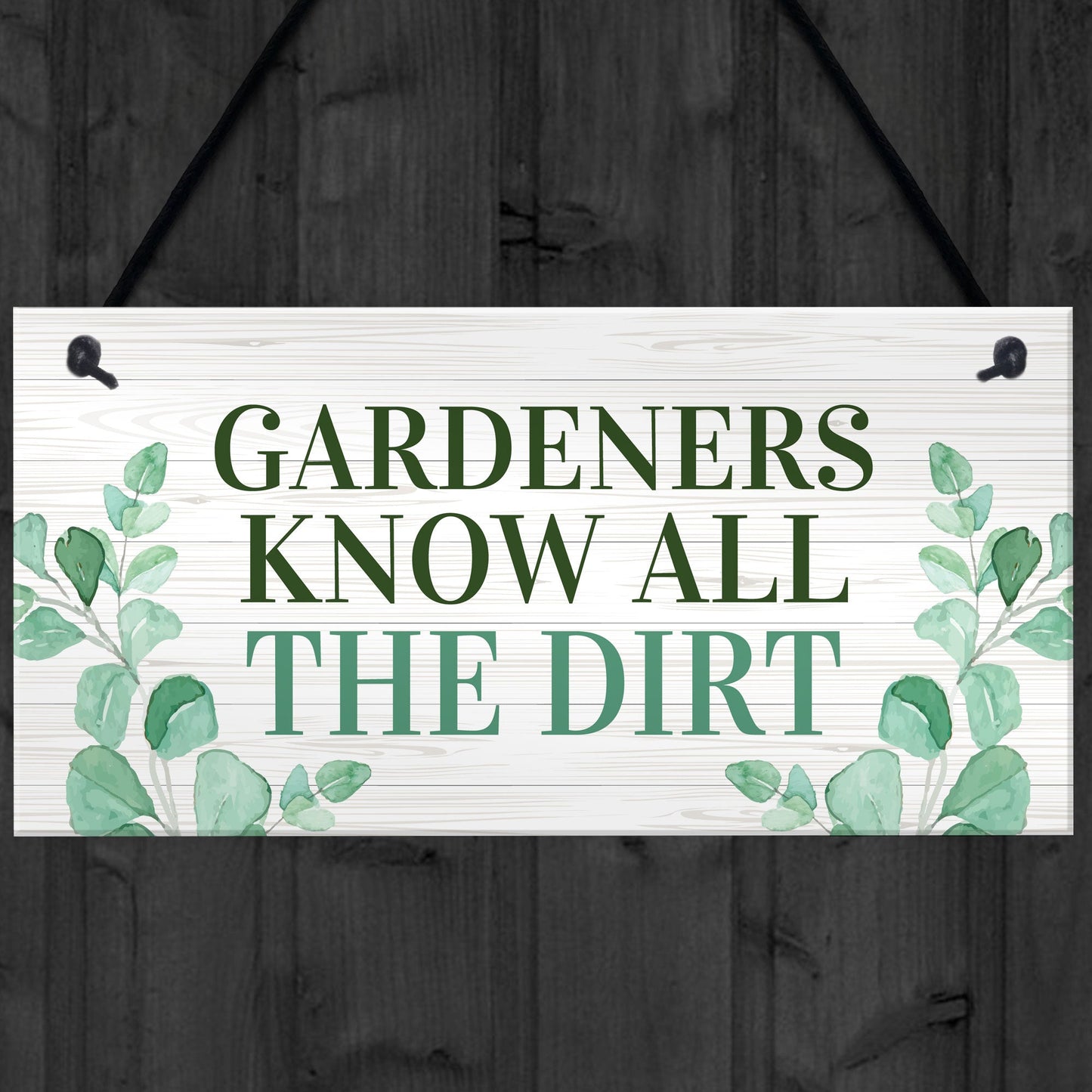 Garden Sign Hanging Wall Sign Summer House Sign Garden Shed