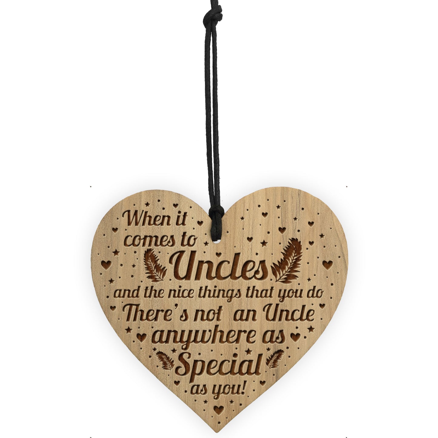 Uncle Gift Ideas For Birthday Christmas Engraved Heart Present