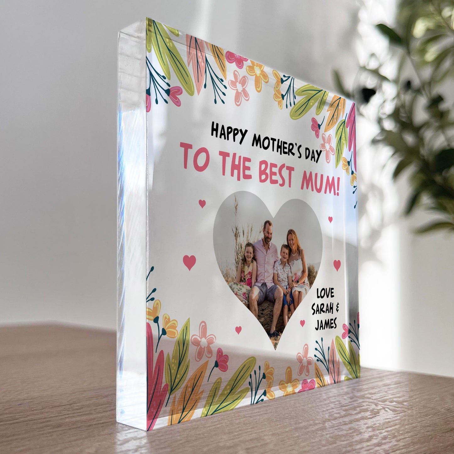Personalised Mothers Day Gift For BEST MUM Gift From Daughter