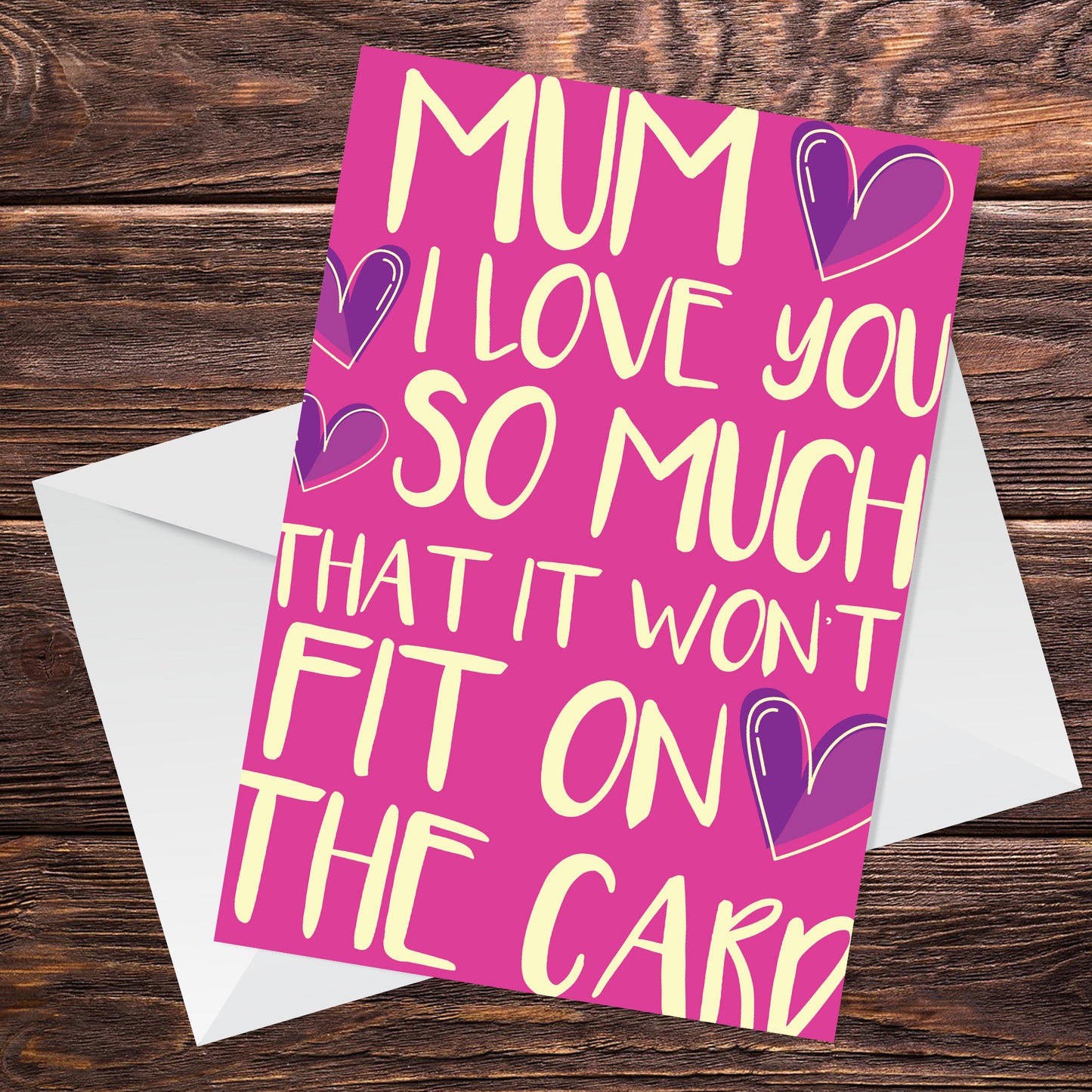 Funny Mum Card For Birthday Mothers Day Novelty Card