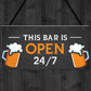 Funny Bar Sign Humour Joke HOME BAR Man Cave Pub Garage Sign