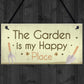 Novelty Garden Sign Gift For Gardeners Mum Nan Home Decor