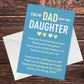 Fathers Day Card for Dad From Daughter Adorable Fathers Day Card