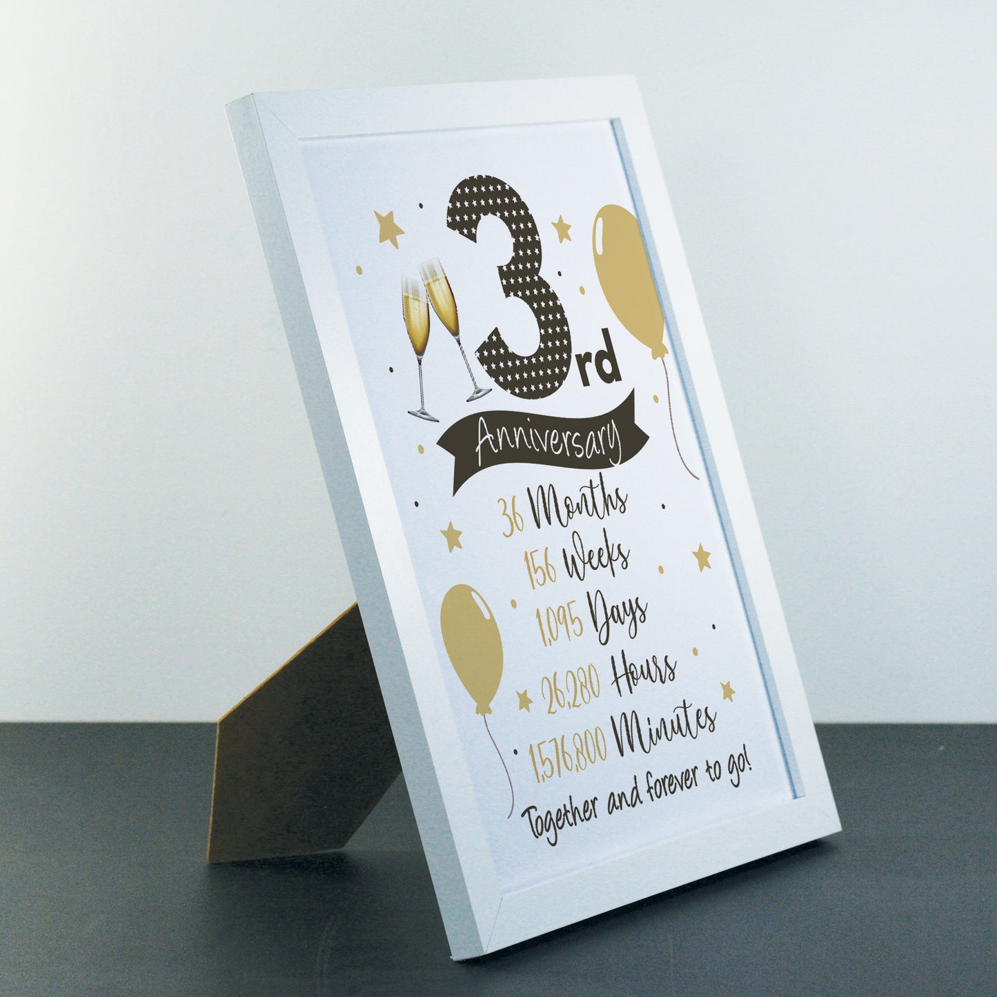 3rd Anniversary Gift For Couple 3rd Anniversary Gift For Him Her