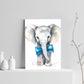 Safari Animals Boys Nursery Bedroom Prints Personalised Name