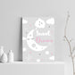 Baby Nursery Print For Girls Bedroom Nursery Wall Art Decor