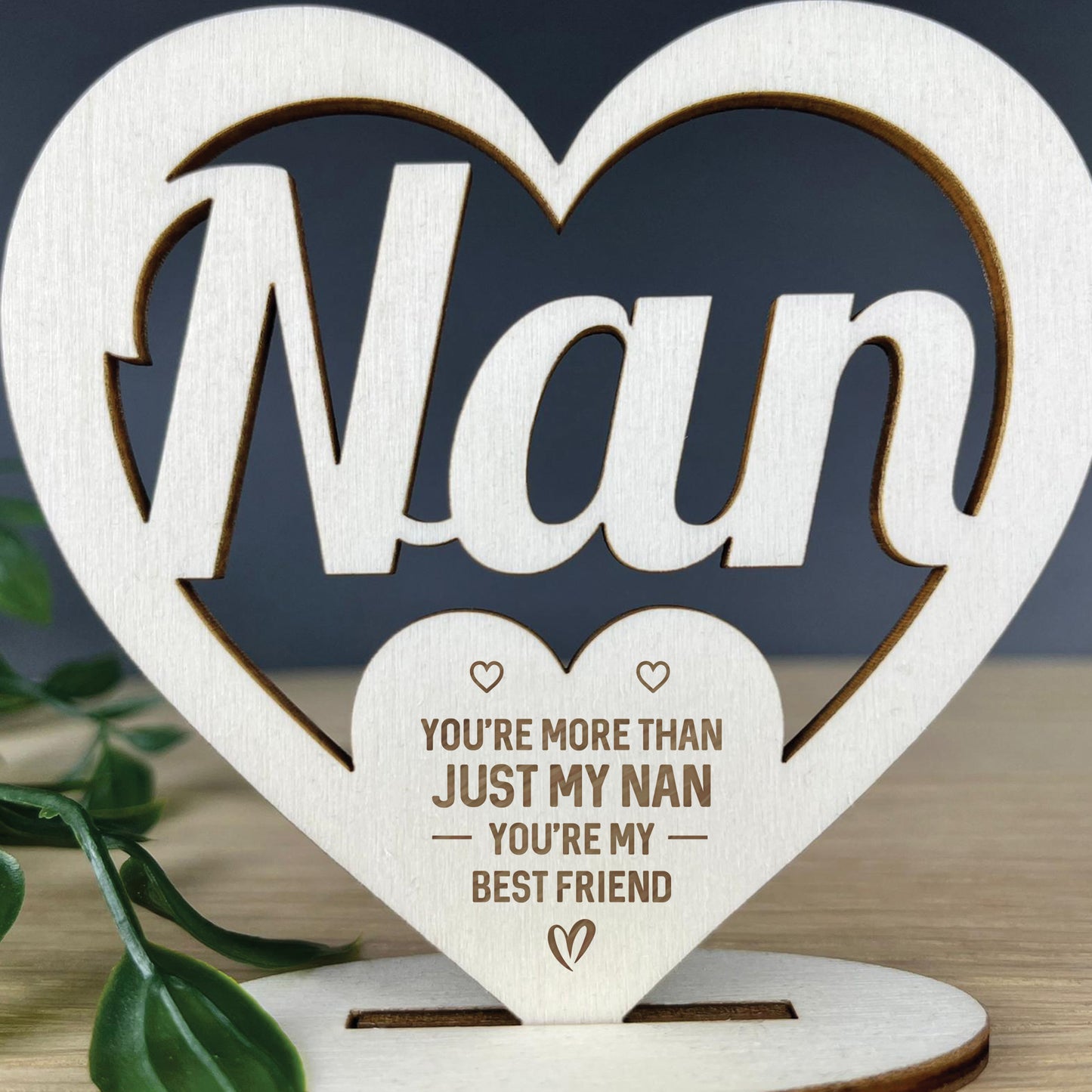 Nan Gifts Engraved Plaque Birthday Christmas Gift For Nan Nanny