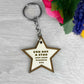 School Leaver Gift From Teacher Pupil Gift Wooden Star