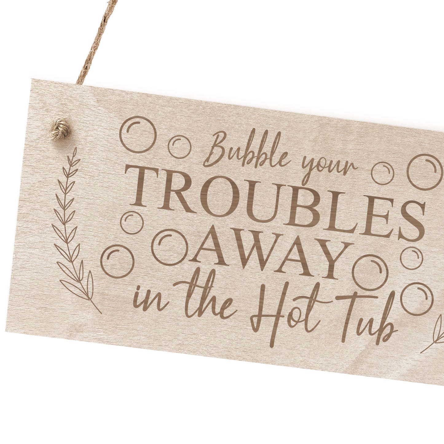 Hot Tub Signs And Plaques Engraved Wood Sign Garden Pool Shed