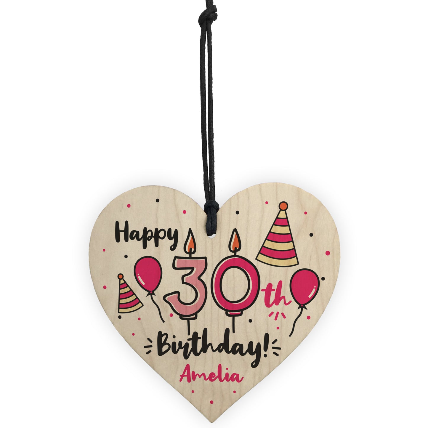 Quirky Personalised 30th Birthday Gift For Him Her Daughter Son