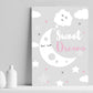 Baby Nursery Print For Girls Bedroom Nursery Wall Art Decor