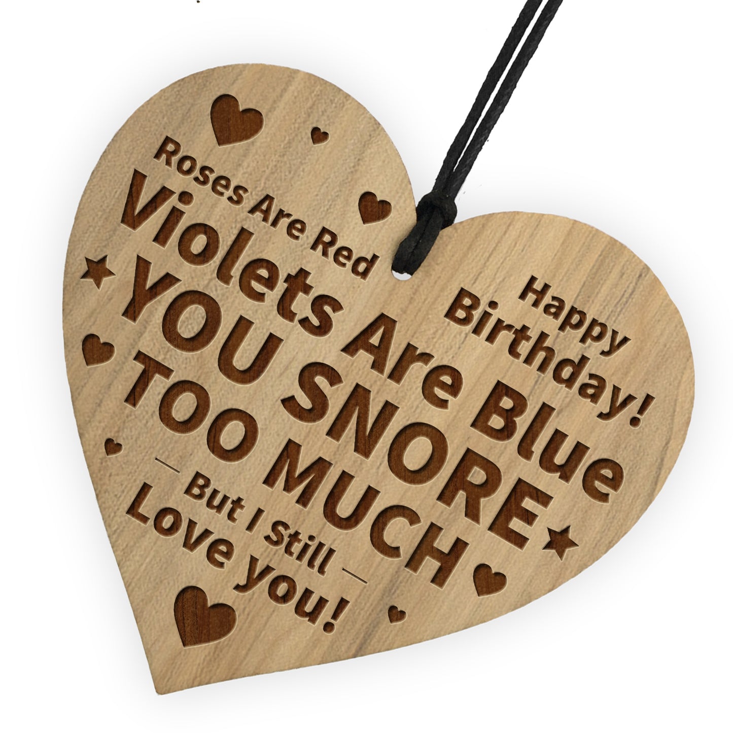 Funny Birthday Gift For Him Her Engraved Heart Birthday Gifts