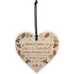 Nan And Grandad Gift For Birthday Christmas Wooden Heart