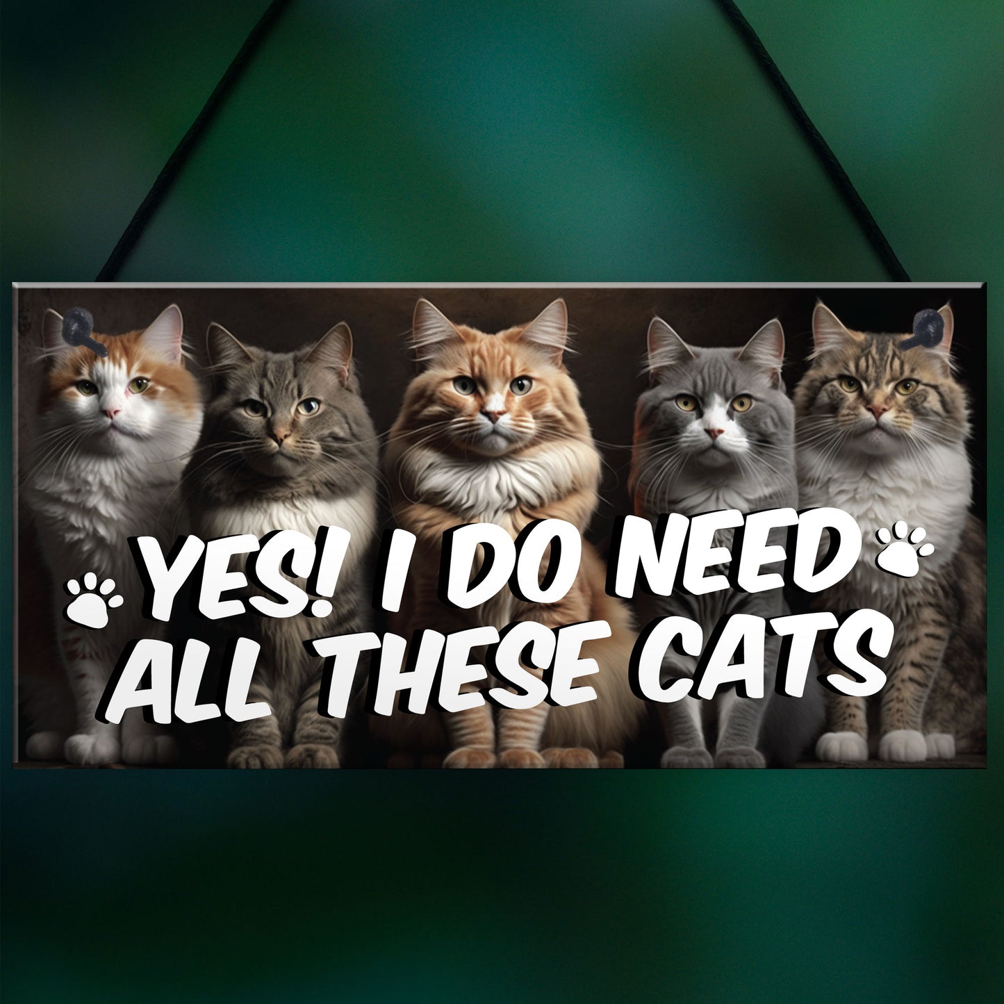 Funny Cat Gift For Cat Lovers Gift For Women NEED ALL THESE CATS
