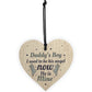 Daddys Boy Dad Memorial Heart Birthday Gifts For Garden Plaques