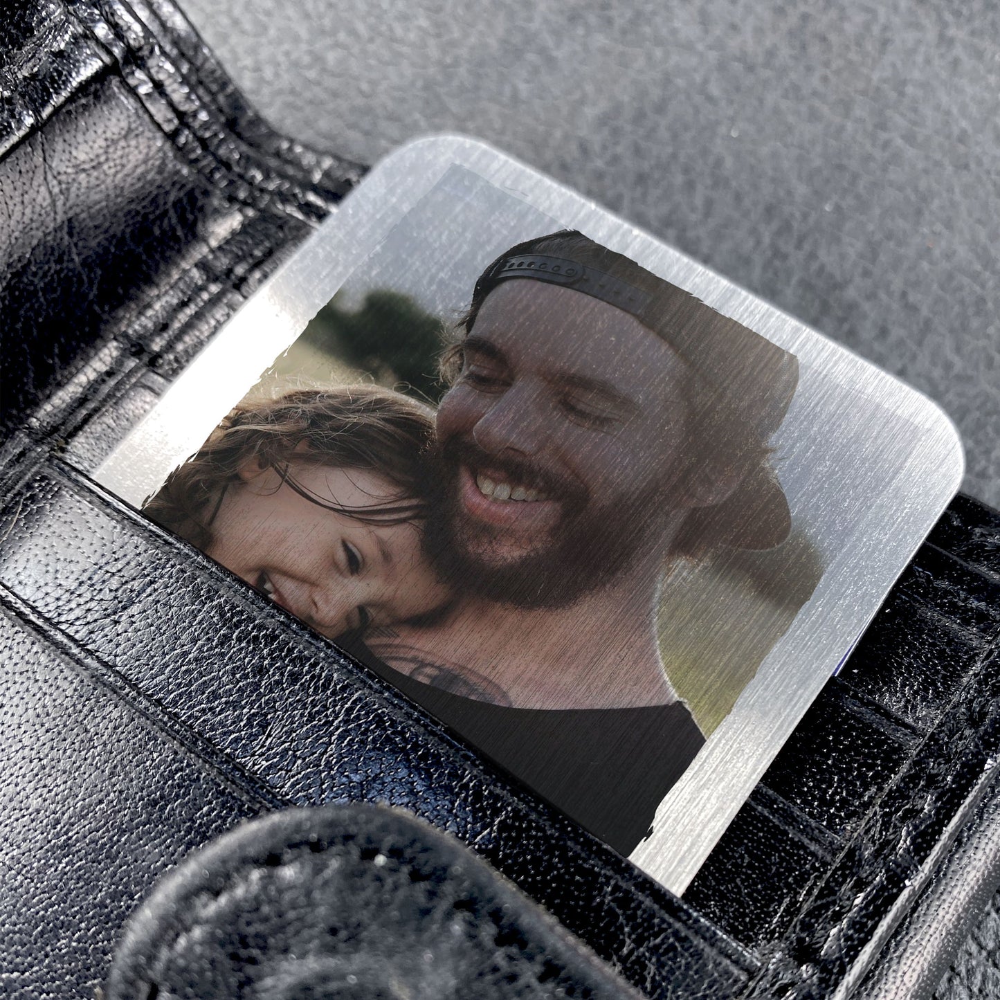 Personalised Best Dad Gift Photo Wallet Insert Special Gift