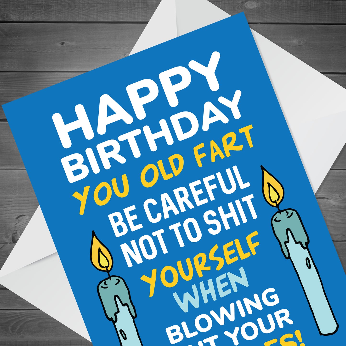 Funny 40th 50th 60th Birthday Card For Men Dad Grandad Uncle