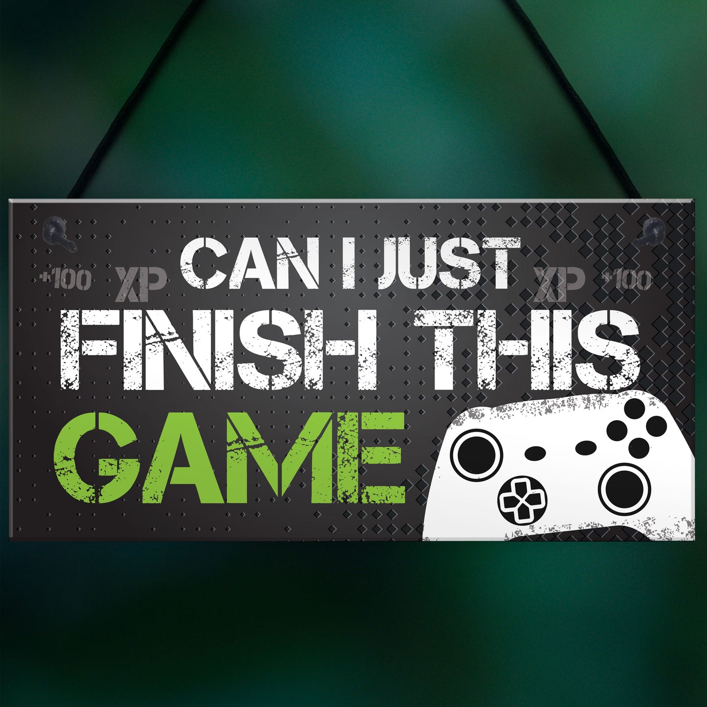 Funny Gamer Gift Gaming Sign For Boys Bedroom Man Cave Son Gift