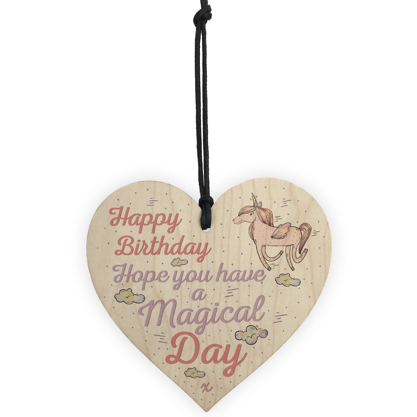 Magical Day Happy Birthday Heart Unicorn Girlfriend Mum Daughter