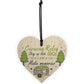 Caravan Rules Novelty Hanging Wooden Heart Caravan Sign Friend