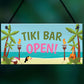 Welcome Tiki Bar Signs Novelty Bar Decor Gifts Hanging Signs