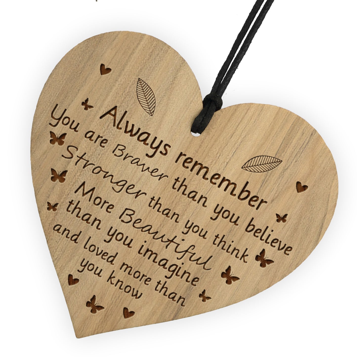 Best Friend Sign Friendship Gift Engraved Heart Motivativational
